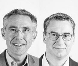 Dr. Alexander Kox und Dr. Olaf Unruh